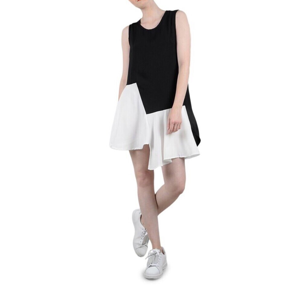 Lili Sidonio Molly Bracken Asymmetric Hem Sleeveless Dress Size XS